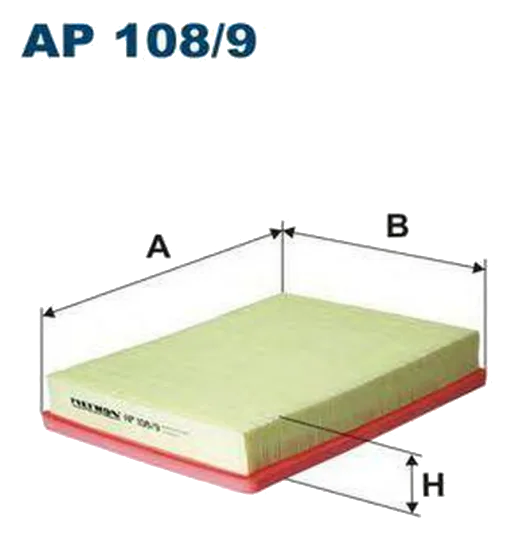 Воздушный фильтр Filtron AP108/9 KIA